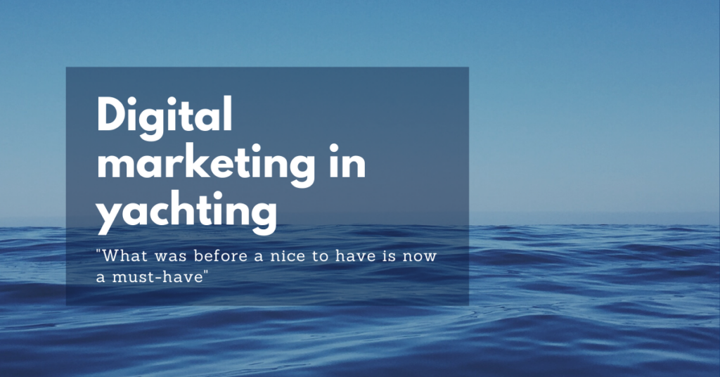 Digital marketing yachting covid